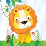 Șervețel – Happy lion– 33×33 cm