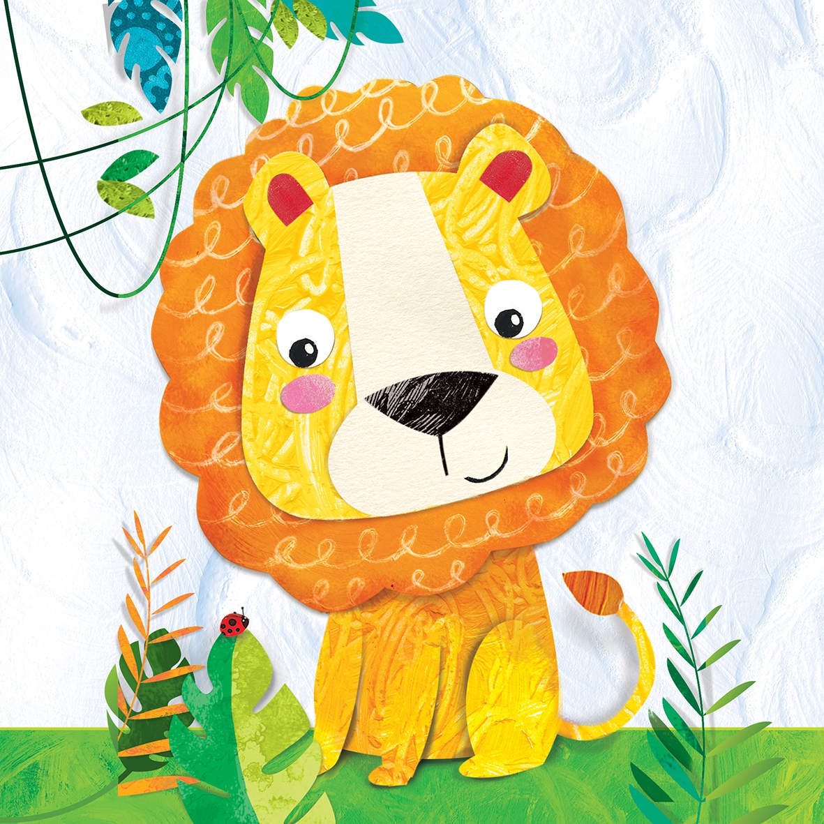 Șervețel – Happy lion– 33×33 cm 1 Șervețel – Happy lion– 33×33 cm