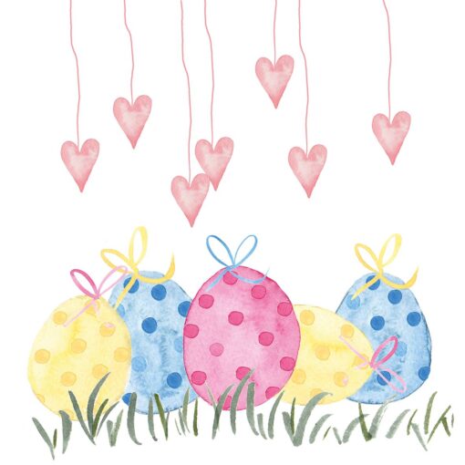 Șervețel – Lovely Easter – 33×33 cm 1