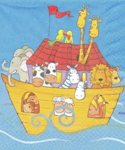 Șervețel – Noah's Ark – 25×25 cm