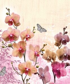 Șervețel – Orchids Orient – 33×33 cm