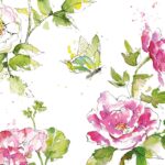 Șervețel – Summer Rose – 33×33 cm