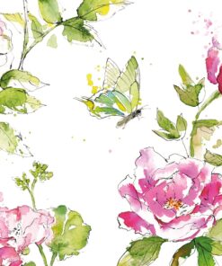 Șervețel – Summer Rose – 33×33 cm