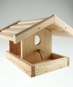 Căsuța din lemn pentru păsări - 25x23x16 cm