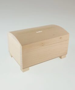 Cutie cufăr - lemn - 12x8x7 cm