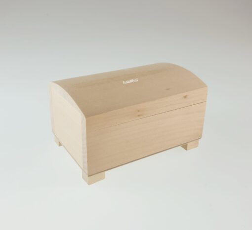 Cutie cufăr - lemn - 12x8x7 cm 1