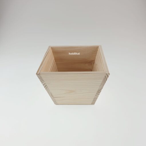 Cutie din lemn – flowerpot - 17x17 cm 1