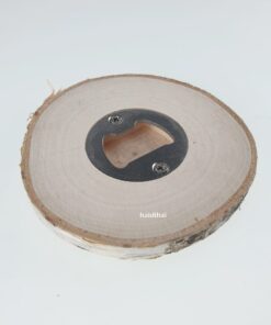 Desfăcător sticlă - scoarță lemn - 9-10 cm
