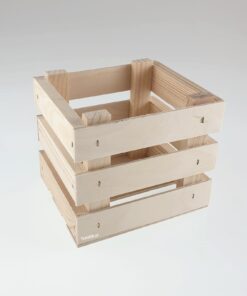 Lădiță din lemn - 14x12 cm