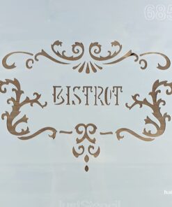 Șablon – Bistro – 30×30 cm
