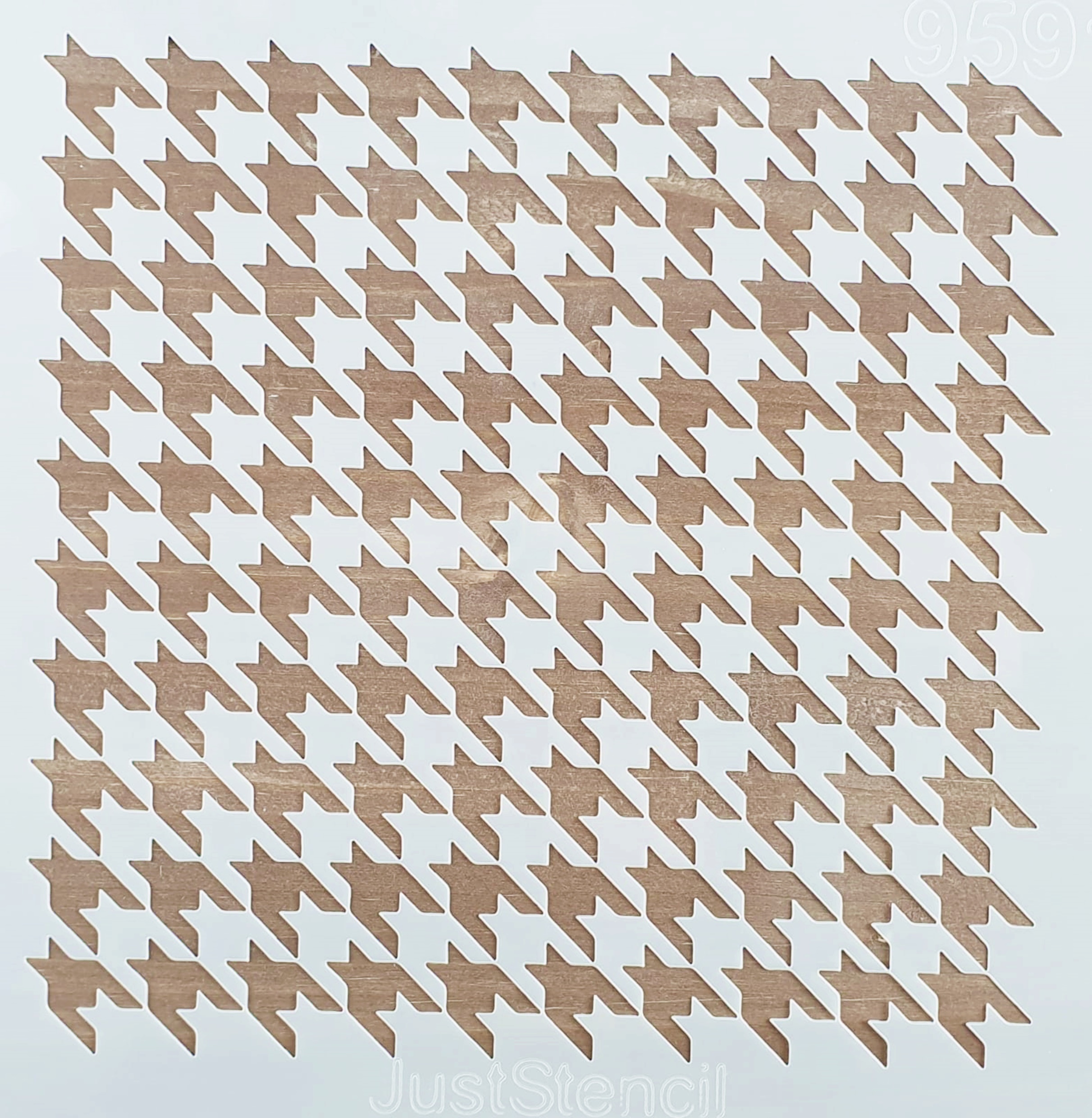 Șablon – Houndstooth– 20×20 cm 1 Șablon – Houndstooth– 20×20 cm