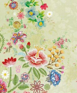 Șervețel – Embroidery Flowers Green– 33x33cm