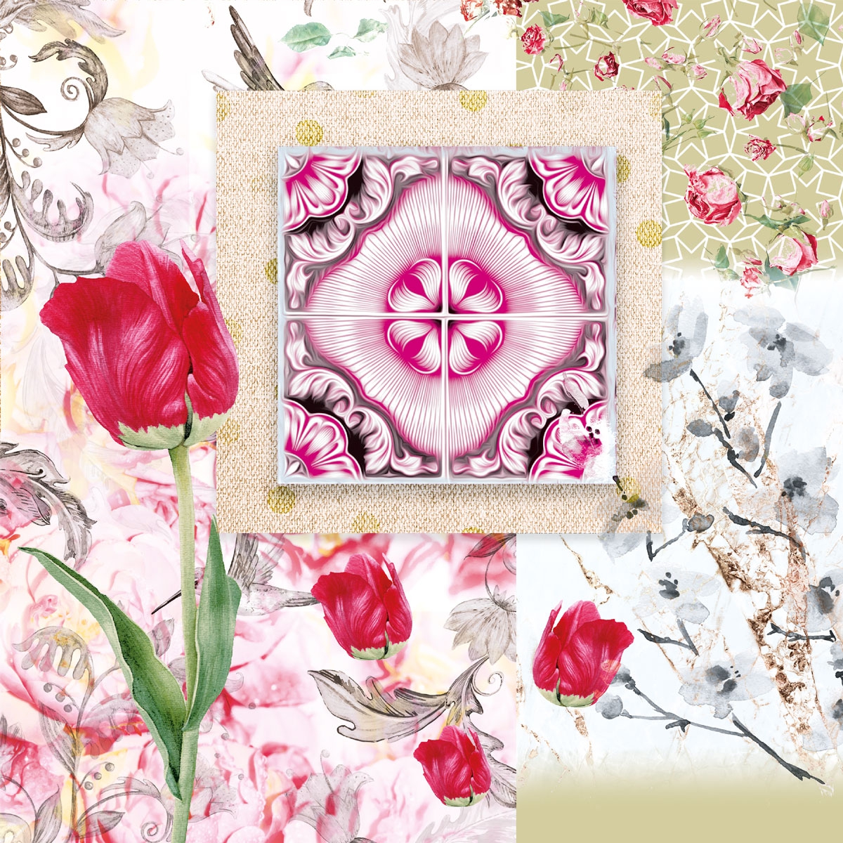 Șervețel decoupage – Maude – 33×33 cm 1 Șervețel decoupage – Maude – 33×33 cm