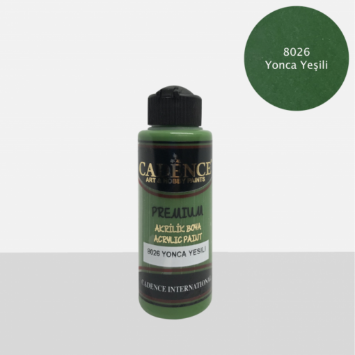 Vopsea acrilică – clover green – CADENCE – 120 ml 1