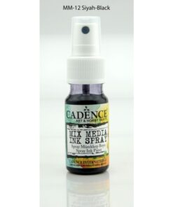 Vopsea ink spray Cadence- black- 25ml