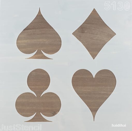 Șablon - Playing Card - 20x20 cm 1