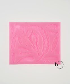 Matriță silicon - pene - 12,6x10,4x0,7 cm