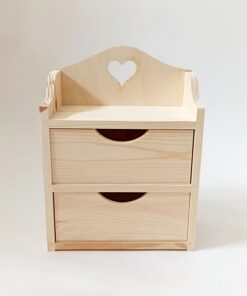 Organizator corespondență cu inimioare - 20,5x11x27,5 cm
