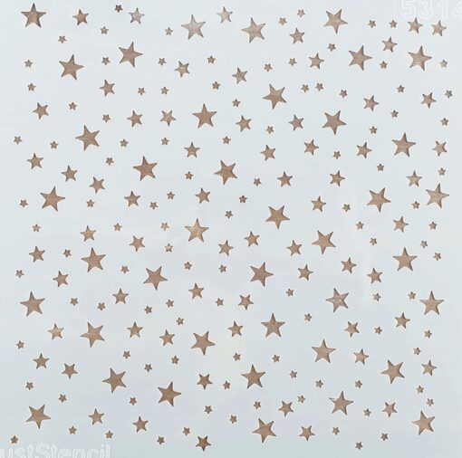 Șablon - stele - 20x20 cm 1