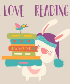 Șervețel - Love Reading - 33x33 cm