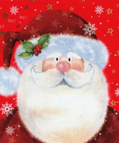 Șervețel - Saint Nick Red - 33x33 cm