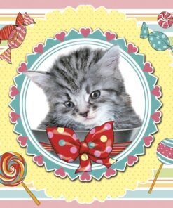 Șervețel - Sweet Kitten - 33x33 cm