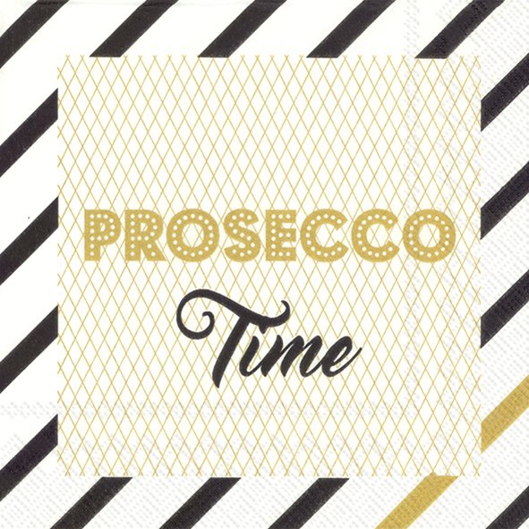 Șervețel –Prosecco Time – 25×25 cm 1 Șervețel –Prosecco Time – 25×25 cm