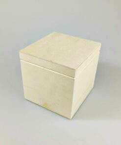 Cutie lemn natur - blank - 16X16X16 cm