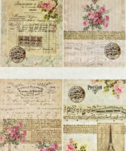 Hârtie de orez - Post Card - A3