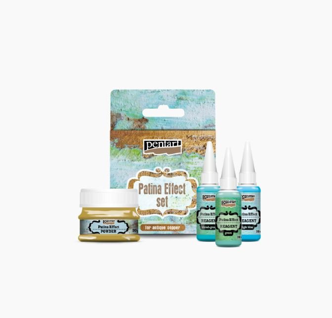 Patina effect set - Pentart - antique copper 1 Patina effect set - Pentart - antique copper