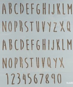Șablon – Fonts – 30×30 cm