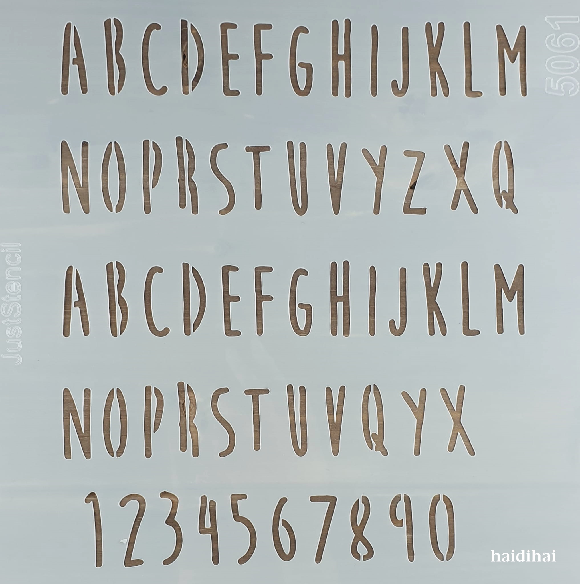 Șablon – Fonts – 30×30 cm 1 Șablon – Fonts – 30×30 cm