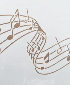 Șablon – Music – 20×30 cm
