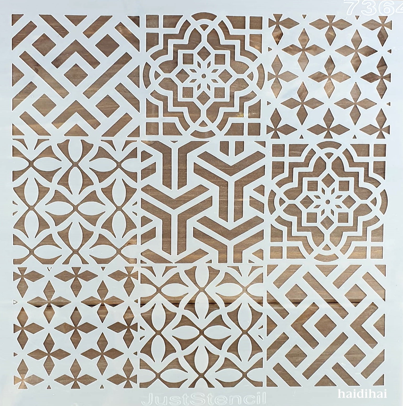 Șablon – Tile Stencil- 50×50 cm 1 Șablon – Tile Stencil- 50×50 cm