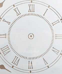 Șablon – ceas de perete– 30×30 cm
