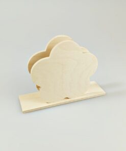 Suport șervețele - floare- 16X4,5X11 cm