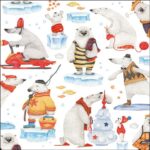 Șervețel decoupage - Artic Tales- 33x33 cm