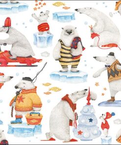 Șervețel  decoupage - Artic Tales- 33x33 cm