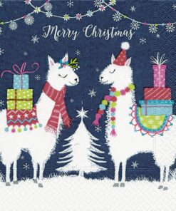 Șervețel decoupage - Lama X-Mas - 33x33 cm