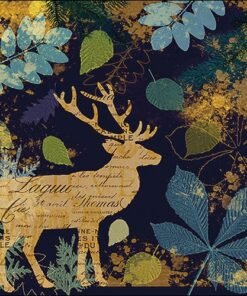 Șervețel decoupage – Autumn Deer– 33×33 cm