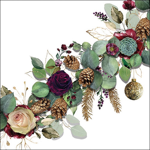Șervețel decoupage – Eucalyptus White – 33×33 cm 1 Șervețel decoupage – Eucalyptus White – 33×33 cm