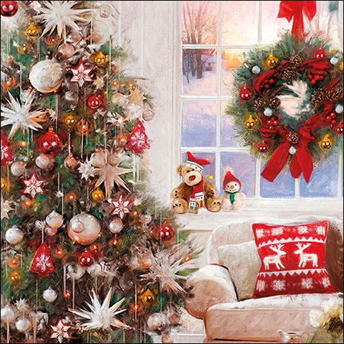 Șervețel – Ready for X-mas – 33×33 cm 1 Șervețel – Ready for X-mas – 33×33 cm