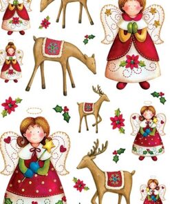 Hârtie de orez – Christmas Fairy– A4