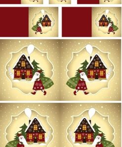 Hârtie de orez – Santa Claus – A3