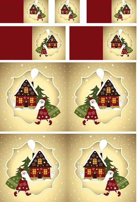 Hârtie de orez – Santa Claus – A3 1 Hârtie de orez – Santa Claus – A3