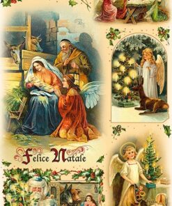 Hârtie de orez – Felice Natale – A4