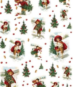 Hârtie de orez – Christmas Tree – A3