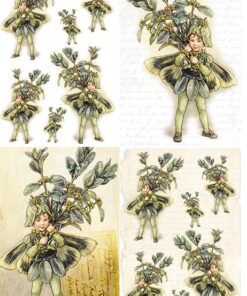 Hârtie de orez – Green Fairy – A4