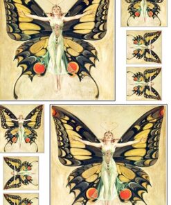 Hârtie de orez – Summer Fairy – A4