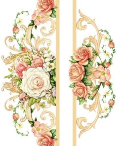 Hârtie de orez –Roses – A4